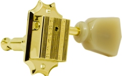 Cheță de chitară  Grover 135G Vintage Single Left Side Gold