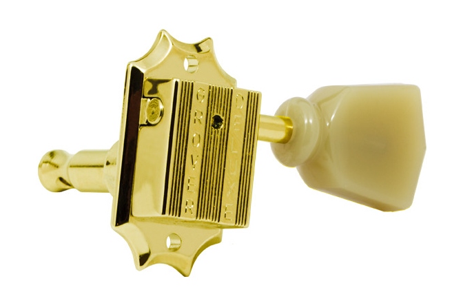 Cheță de chitară  Grover 135G Vintage Single Left Side Gold