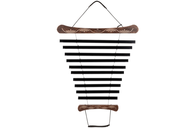 Chime Meinl Meditation Flow Chime, 38" / 95 cm, 432 Hz, 10 Notes, C Minor, Black