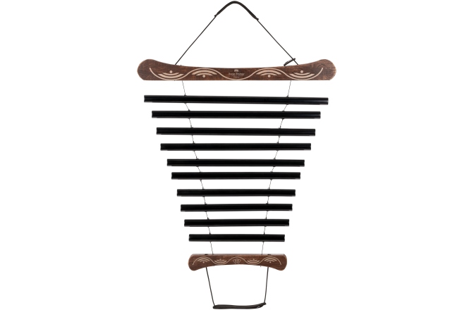 Chime Meinl Meditation Flow Chime, 38" / 95 cm, 432 Hz, 10 Notes, C Minor, Black