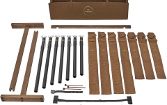 Chimes Meinl 7-piece Sound Bath Tube Chime Chakra Set, 432 Hz, Black