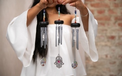 Chimes Meinl Mini Tree of Life Chakra Chime, 12" / 30 cm, Silver