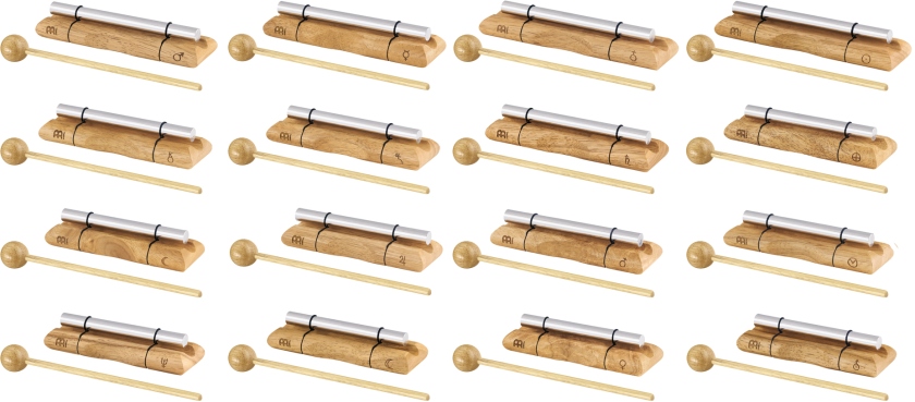 Meinl Planetary Tuned Energy Chimes 16-Piece Set-up
