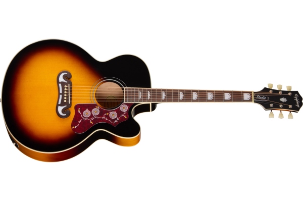 J-200 Studio EC Vintage Sunburst Deluxe w/ Keystone Button