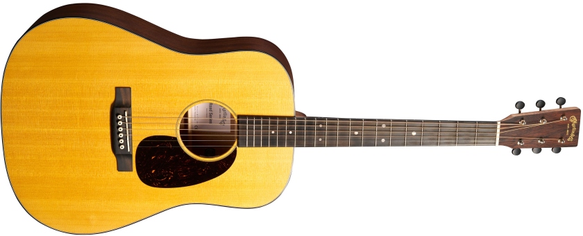 Martin Guitars D-10E Retro w/softshell