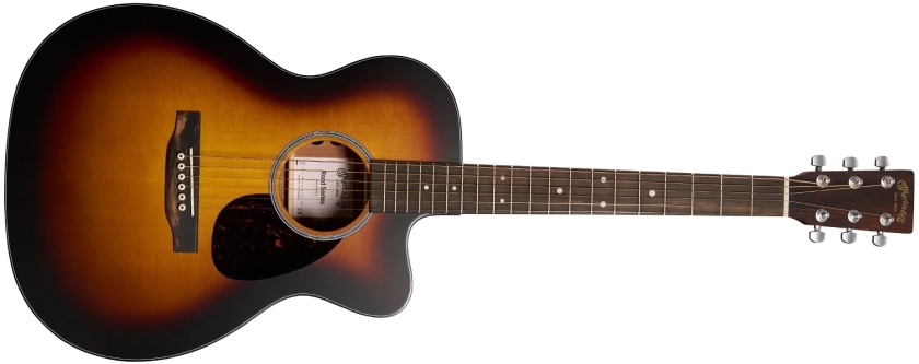 Martin Guitars OMC-10E Modern Burst w/softshell