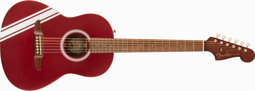 Fender FSR Sonoran Mini Walnut Fingerboard Candy Apple Red with Competition Stripes