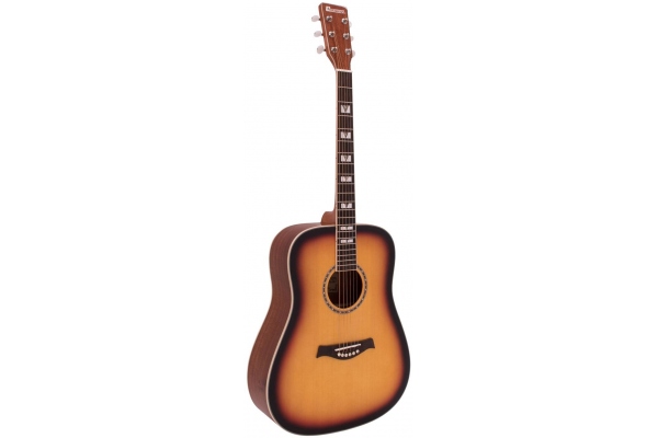 Dimavery STW-40 Western guitar, sunburst