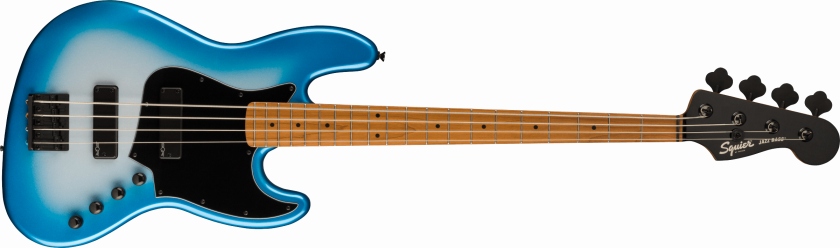 Fender Squier Contemporary Active Jazz Bass HH Roasted Maple Fingerboard Black Pickguard Sky Burst Metallic