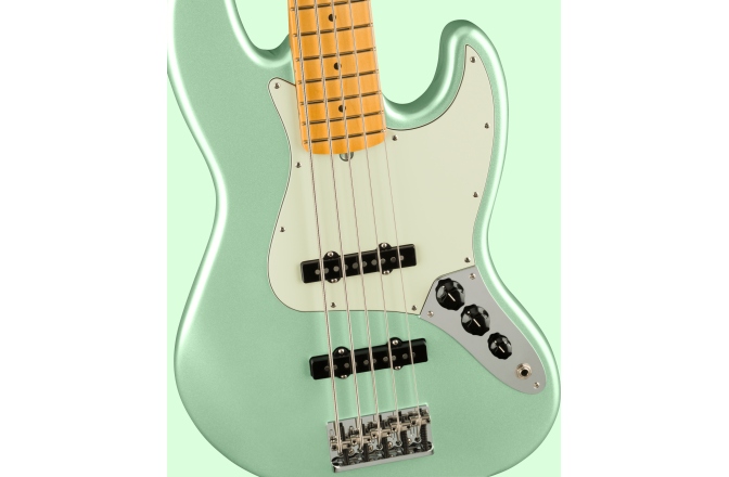 Chitară Bas cu 5 Corzi Fender American Professional II Jazz Bass V - Mystic Surf Green