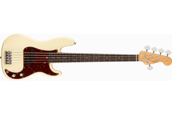 Fender American Professional  II Precision Bass V Olympic White