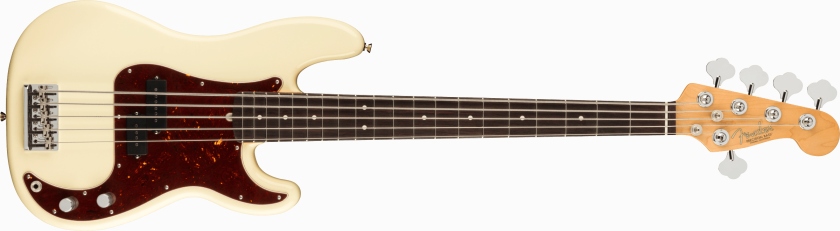 Fender American Professional II Precision Bass V Olympic White