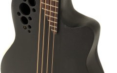 Chitară bas electro-acustică Ovation bas TX Mid Cutaway Black Textured