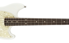 Chitară Bas Fender American Performer Mustang Bass RW Arctic White