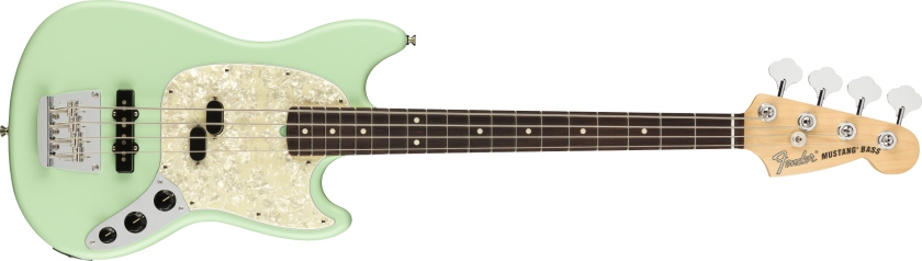 Fender American Performer Mustang Bass RW Satin SG