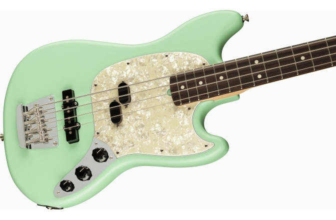 Chitară Bas Fender American Performer Mustang Bass RW Satin SG