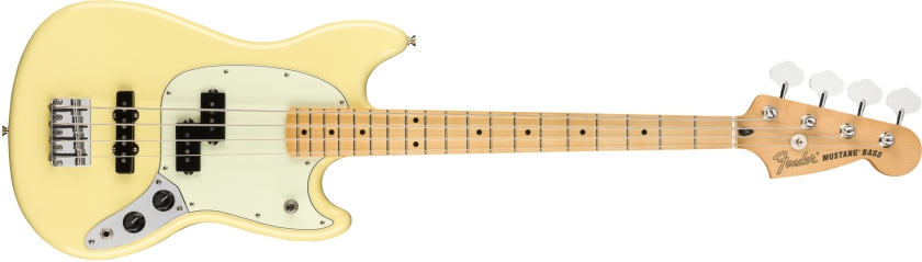 Fender Limited Edition Player Mustang Bass PJ Maple Fingerboard Canary