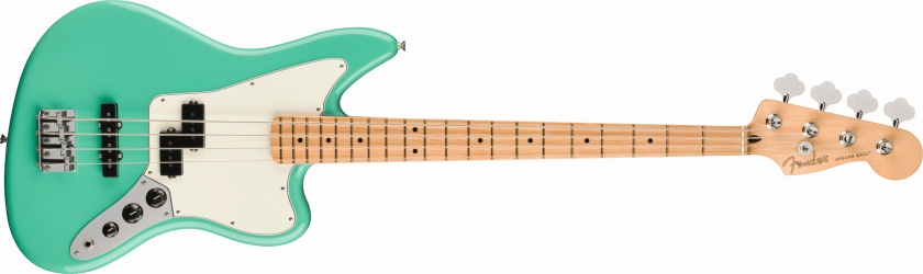 Fender Player Jaguar Bass Maple Fingerboard Sea Foam Green