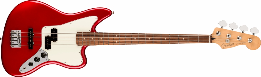 Fender Player Jaguar Bass Pau Ferro Fingerboard Candy Apple Red