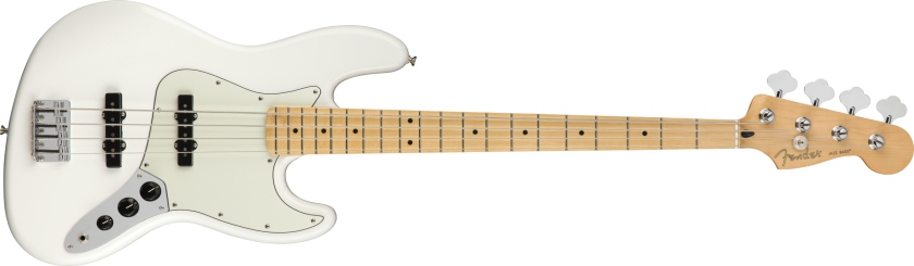 Fender Player Jazz Bass Maple Fingerboard Polar White