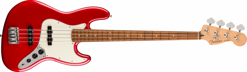 Fender Player Jazz Bass Pau Ferro Fingerboard Candy Apple Red