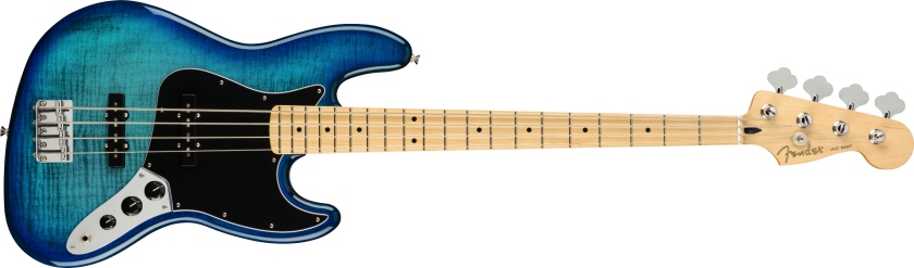 Fender Player Jazz Bass Plus Top Maple Fingerboard Blue Burst