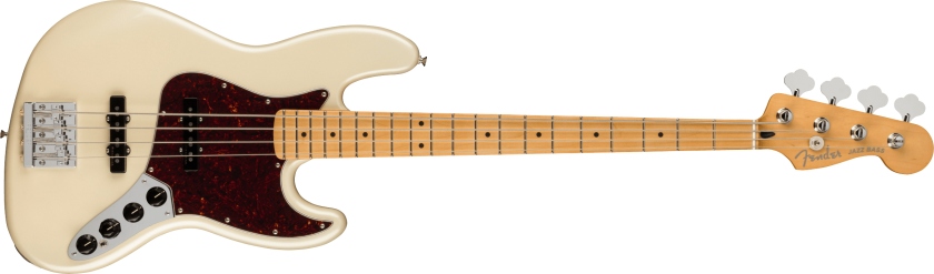 Fender Player Plus Jazz Bass Maple Fingerboard, Olympic Pearl