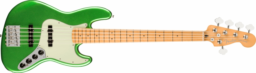 Fender Player Plus Jazz Bass V Maple Fingerboard Cosmic Jade