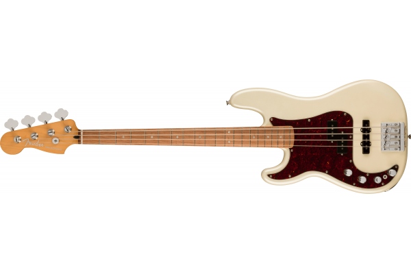Fender Player Plus Precision Bass Left-Hand Pau Ferro Fingerboard, Olympic Pearl