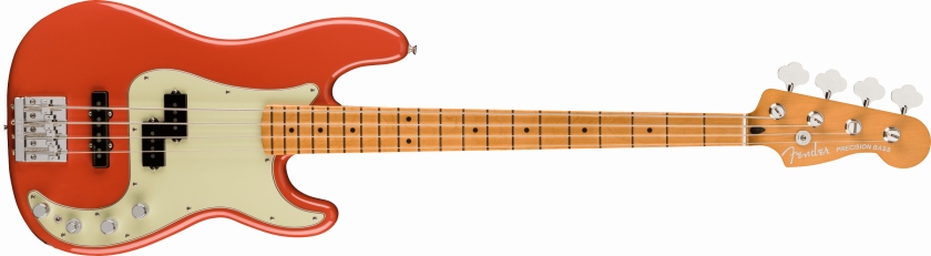 Fender Player Plus Precision Bass Maple Fingerboard Fiesta Red