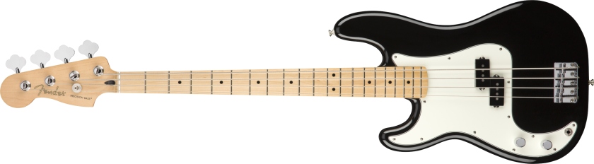 Fender Player Precision Bass Left-Handed, Maple Fingerboard, Black