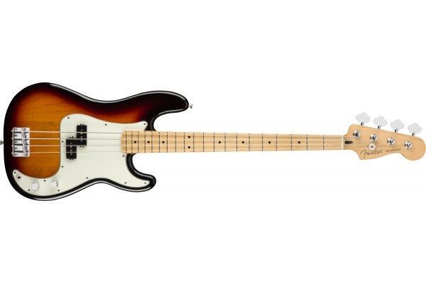 Fender Player Precision Bass Maple Fingerboard, 3-Color Sunburst