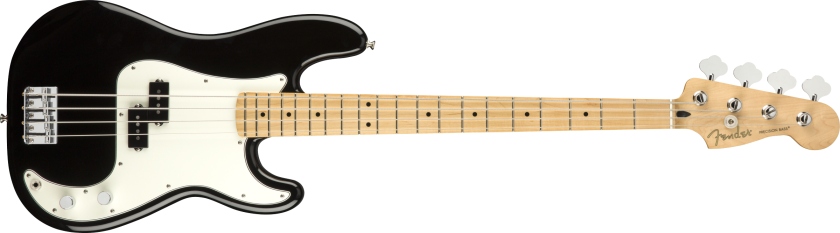 Fender Player Precision Bass Maple Fingerboard, Black