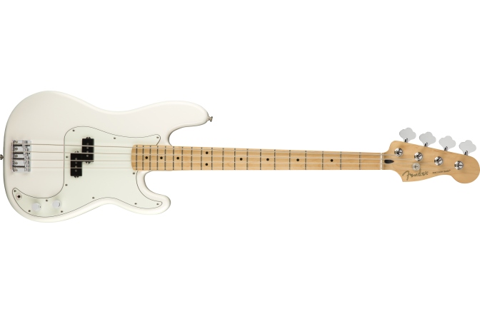 Chitară Bas Fender Player Precision Bass Maple Fingerboard, Polar White