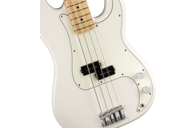 Chitară Bas Fender Player Precision Bass Maple Fingerboard, Polar White