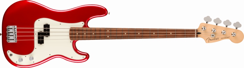 Fender Player Precision Bass Pau Ferro Fingerboard Candy Apple Red