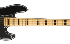 Chitară Bas Fender Squier Classic Vibe '70s Jazz Bass V Maple Fingerboard Black