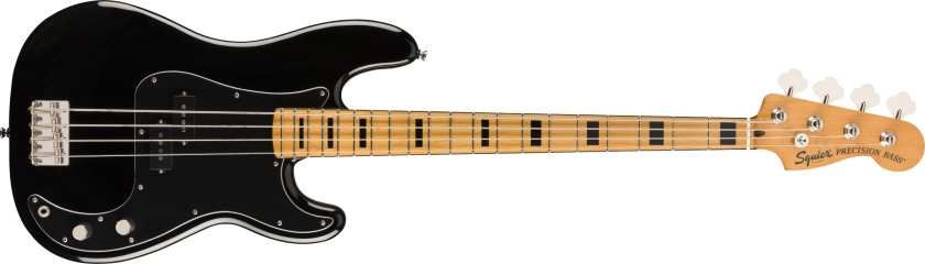 Fender Squier Classic Vibe '70s Precision Bass Maple Fingerboard Black