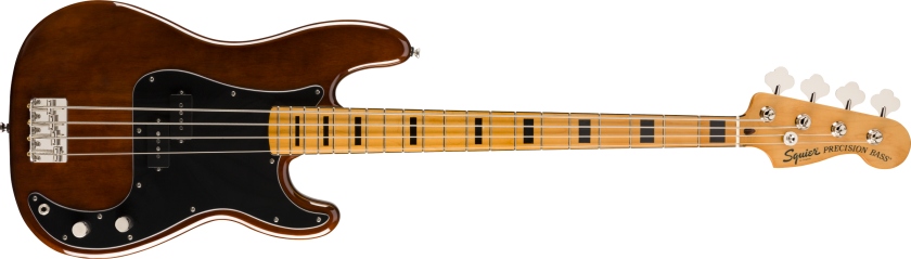 Fender Squier Classic Vibe '70s Precision Bass Maple Fingerboard Walnut