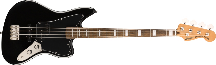 Fender Squier Classic Vibe Jaguar Bass Laurel Fingerboard Black