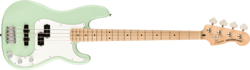 Fender Squier FSR Affinity Series™ Precision Bass PJ Maple Fingerboard White Pickguard Surf Green