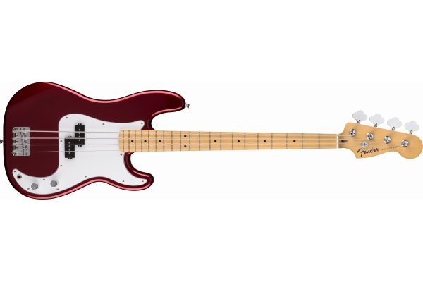 Standard Precision Bass MF White Pickguard Candy Cola Standard Precision Bass MF White Pickguard Candy Cola