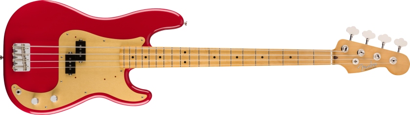 Fender Vintera® '50s Precision Bass®, Maple Fingerboard, Dakota Red