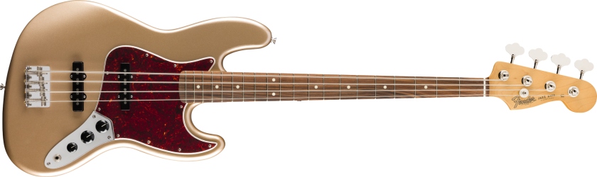 Fender Vintera '60s Jazz Bass Pau Ferro Fingerboard, Firemist Gold
