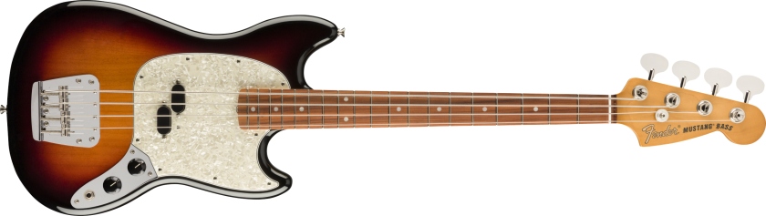 Fender Vintera® '60s Mustang Bass®, Pau Ferro Fingerboard, 3-Color Sunburst
