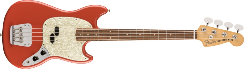 Fender Vintera® '60s Mustang Bass®, Pau Ferro Fingerboard, Fiesta Red