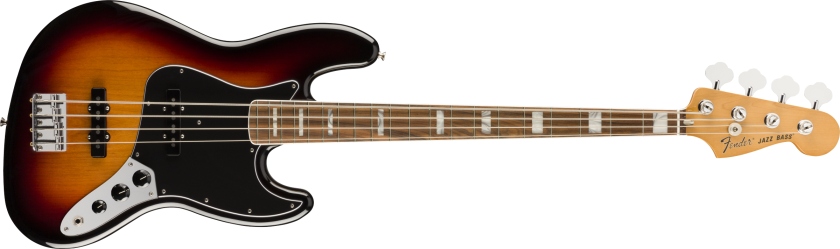 Fender Vintera® '70s Jazz Bass®, Pau Ferro Fingerboard, 3-Color Sunburst