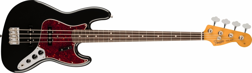 Fender Vintera II '60s Jazz Bass Rosewood Fingerboard Black
