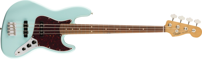 Fender Vintera® '60s Jazz Bass®, Pau Ferro Fingerboard, Daphne Blue