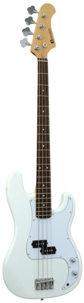 Dimavery PB-320 E-Bass, white